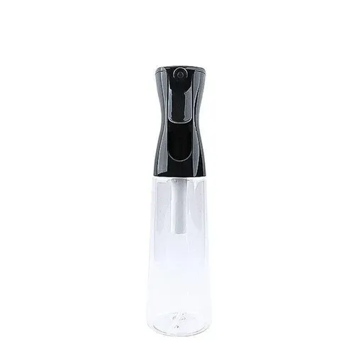 500ML Continuous Spray Bottle Ultra Fine Mist Dispenser Sanitizer Salon - Black&Transparents