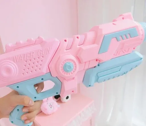 Hod Health & Home Pink Blue Princess Water Blaster Squirt Toy - Pink With Blue Trigger