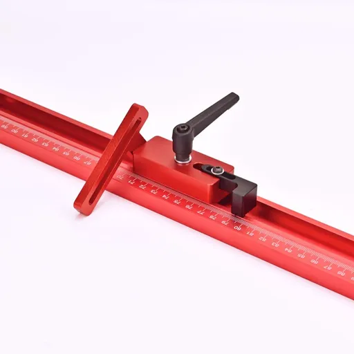 45 Type Miter Track Stop T-Track Woodworking Limiter Hand Tools Aluminum Alloy Miter T-Slot Stop Device for Sliding Chute