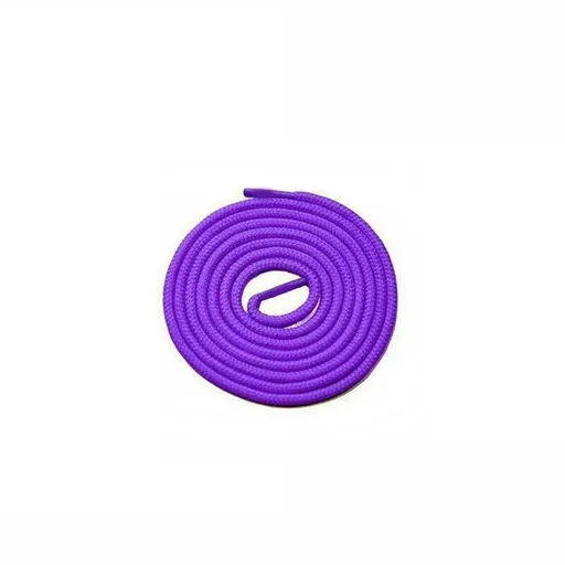 Shoelaces Colorful Coloured Flat Round Oval Bootlace Sneaker Shoe Laces - Round-Purple