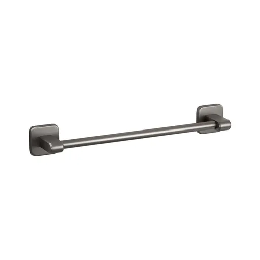 Brushed Nickel Stainless Steel Towel Bar, Wall Mounted Bathroom Towel Rail for Hand Towels, Guest Towels and Laundry Storage, 30 cm