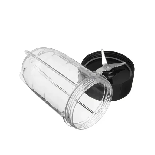 Kitchee 500ml Tall Cup Replacement + Extractor Cross Blade for Magic Bullet