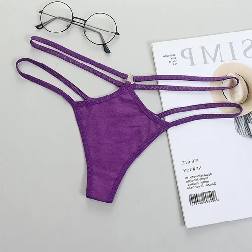 Women Milk Silk Thong Briefs Red S Purple Size: S; Recommended weight (kg): 40 - 47; Waist (cm): 58 - 64; Hip (cm): 82 - 86; Suitable fit: slim build