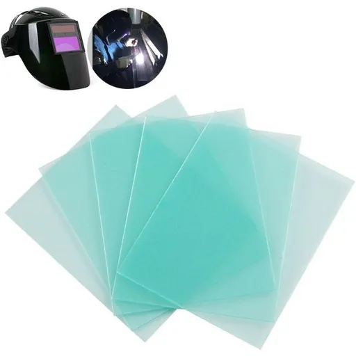10 Pack Welding Helmet Replacement Lenses for Industrial Welding, 10 x 115 x 90 mm