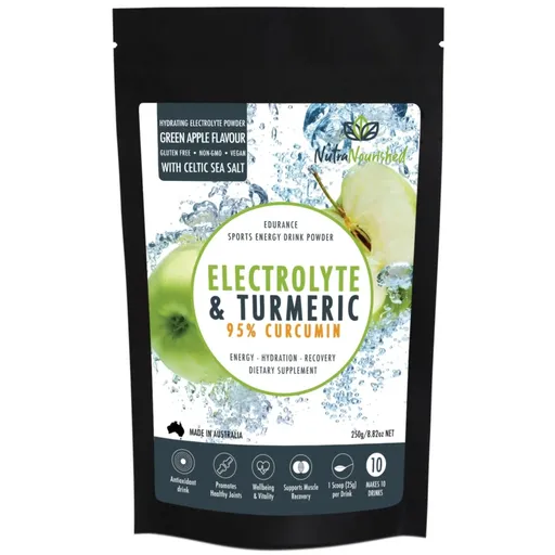 Electrolyte Hydration Powder, Green Apple 150g