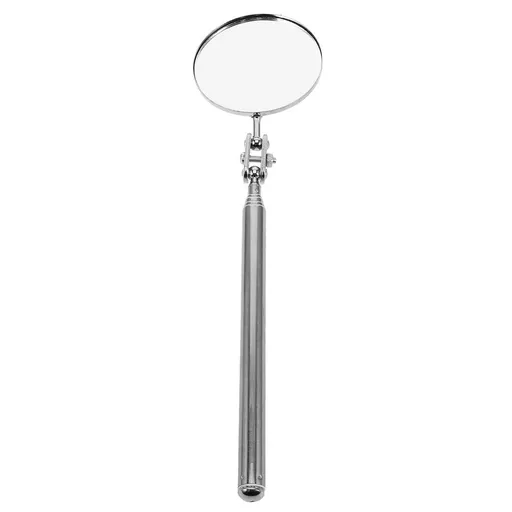 Adjustable Telescoping Inspection Mirror with Lens for Car, Machinery, and Hard-to-Reach Areas