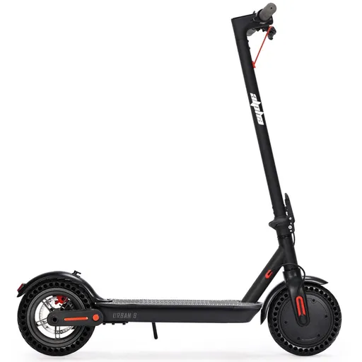 ALPHA Urban 8 Electric Scooter, AU Compliant, Suspension, 25km Range, 8.5-Inch Wheels, Brushless Motor, Motorised Commuter eScooter for Adults, Black