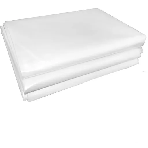 Moonsky Greenhouse Plastic Film,8 x 26 ft Heavy Duty UV Resistant Clear Polyethylene Sheeting for Farm Hoop House, 6 mil Winter Plant Cover