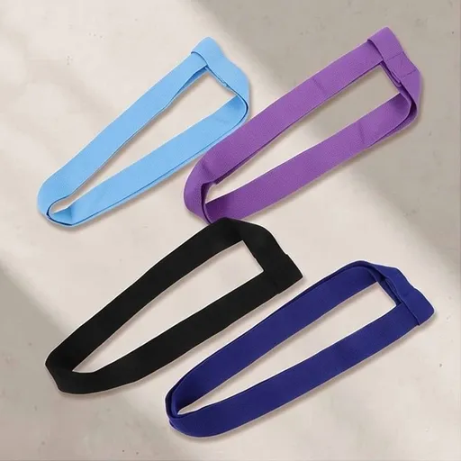 4pcs Adjustable Yoga Mat Straps Multi-color for Carrying Stretching Yoga Training Bands for Flexibility Strength and Secure Mat Storage for Gym Home Travel