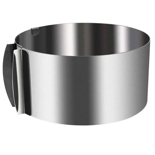 Cake Ring 6 to 12 Inch Adjustable Round Stainless Steel Cake Mousse Mould Ring Bakeware Tools Cake Decorating Mold Baking Ring