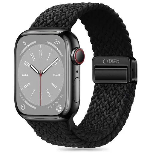 Tech Protect NylonMag Watch Band Compatible with Apple Watch, 42mm 44mm 45mm 46mm 49mm
