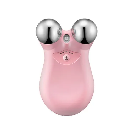 Microcurrent Facial Device,Latest Red Light Technology，Enhances The Ability to Lift The Face and Tighten The Skin，Facial Wrinkle Equipment，Smart Photon Micro-Current Device - Pink - Size 15cm