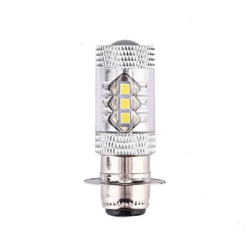 2PCS Motorcycle LED modified headlight H6 80W 16LED fog light PX15D BA20D motorcycle headlight Upgrade Lights Bulbs