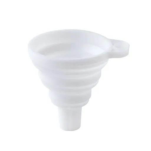 Funnels for Filling Bottles Set of 2, Food Grade Silicone Funnel for Kitchen Use. Small Collapsible Funnel Bottle Funnel