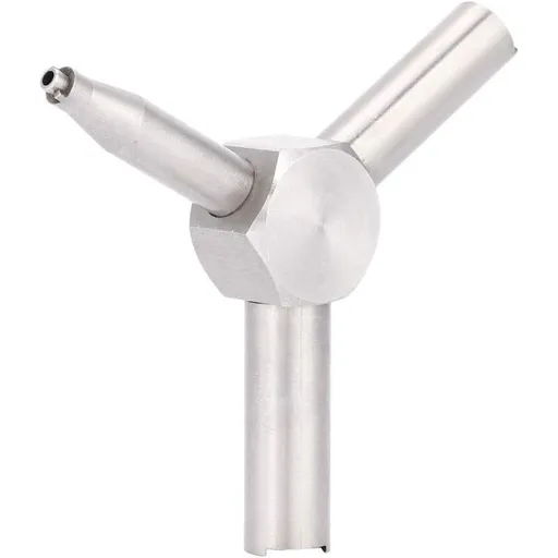 Element Valve Wrench Compatible with KSC WA Airsoft KSC Magazine Loader Removal Tool, Silver Triangular Valve Wrench