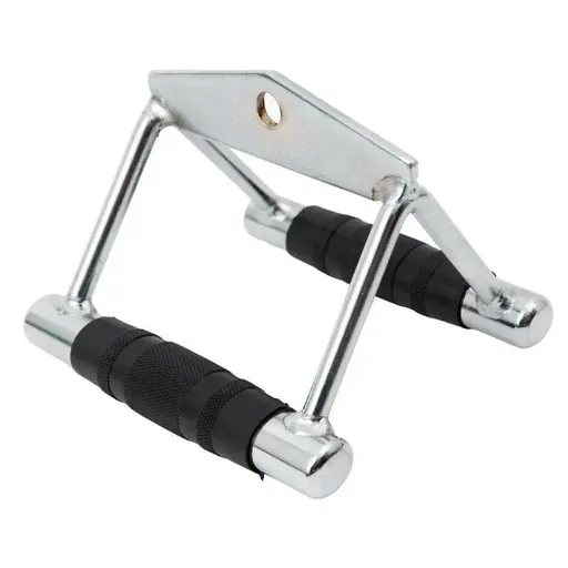 Close Grip Triangle Row Handle - Cable Pulley Attachment Gym Bar (1 Piece)