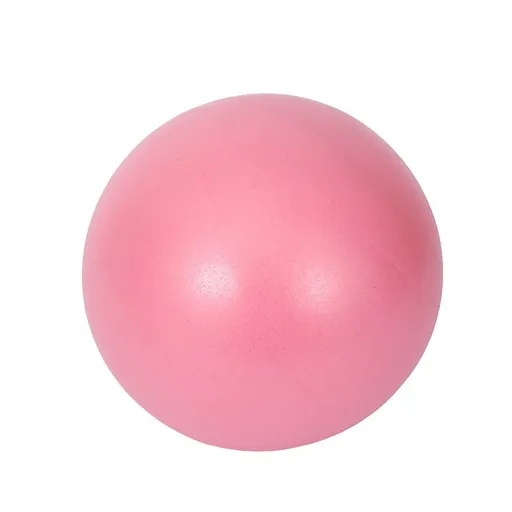 20-25cm Mini Pilates Ball PVC Yoga Exercise Ball Balance Fitness Ball for Core Training Yoga Gym Home Workout - Pink