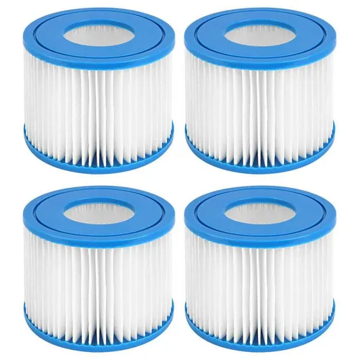 4pcs Pool Filter Replacement Cartridge Spa Filters for Bestway Type VI
