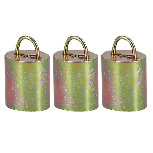 3Pcs Alloy Livestock Bell Thickened Anti Lost Sheep Bell for Cow Outdoor Stock FarmNo. 5 Bell