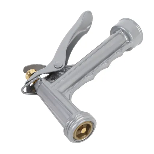 Garden Hose Nozzle Adjustable High Pressure Nozzle Sprayer for Watering Plants Washing Car Showering Pet Zinc Alloy US Standard