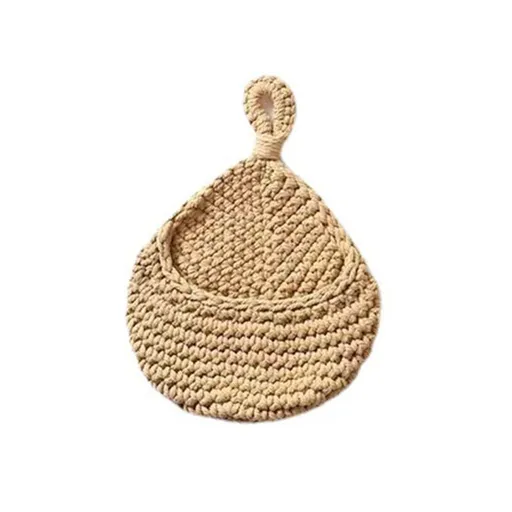 Hanging Wall Organizer Vegetable Fruit Basket Kitchen Storage Pouch Bag Diy 6Size - M