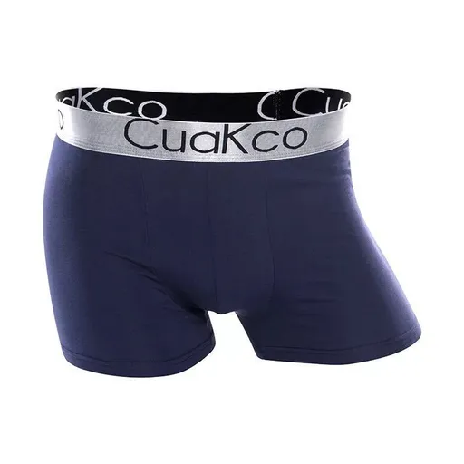 Cua Kco Men's Underwear Mid Waist Breathable Boxer Sapphire Blue L code recommended 45.00 kg-55.00 kg