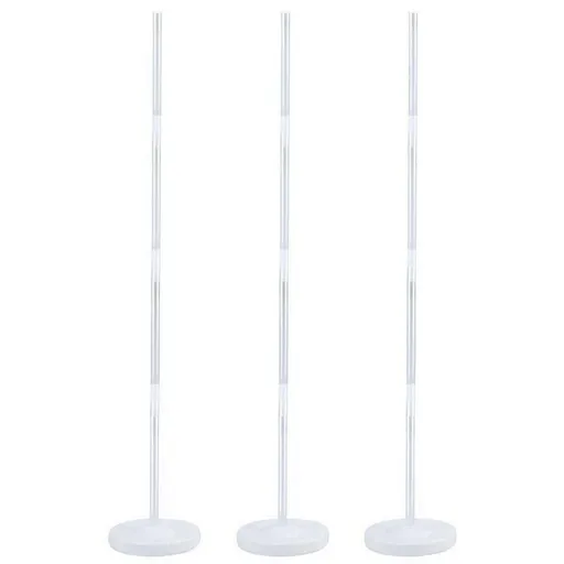 3X Plastic Balloon Arch Column Stand with Base Kits Wedding Birthday Decor