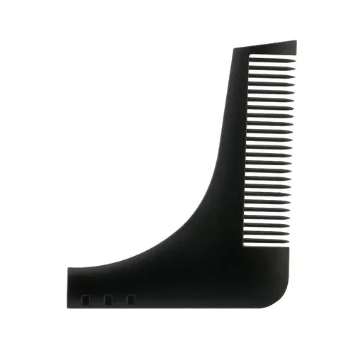 2PCS Styling Trimming Shaping Template Guide Grooming Comb Brush，7 Tools in 1 Professional Beard Shaping Tool For Perfect Lines