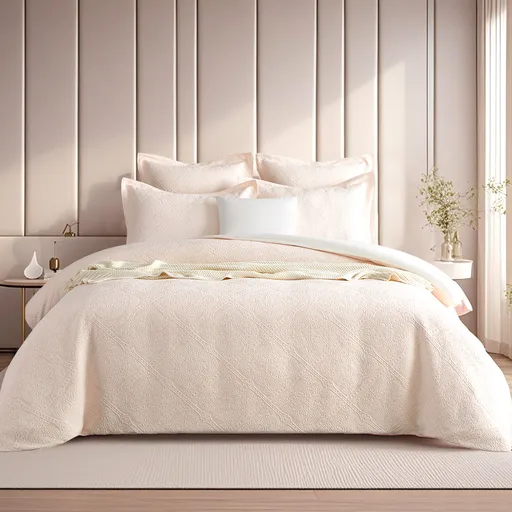 Bella Blush Jacquard European Pillowcase by Renee Taylor