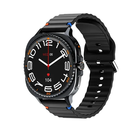 Watch8Classic-MA33 Fitness Smartwatch Bluetooth Call Waterproof Health Tracker for iPhone Android,Black