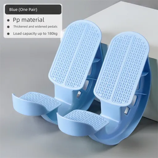 2 PCS Foot Rocker Calf Stretcher - Ankle & Lower Leg Stretching Board for Plantar Fasciitis & Achilles Relief - Anti-Slip Balance Wedge for Home & Office - Heavy Duty Blue
