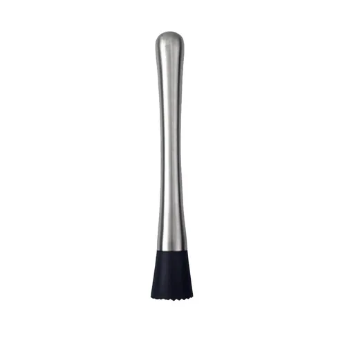 2 pack 8 Inch Stainless Steel Muddler for Cocktails, Long Handle Durable Material, Bar Tool for Making Mojito and Fruit Drinks