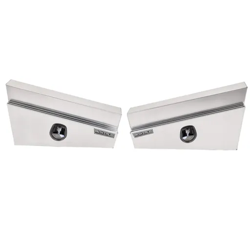 900mm Under Tray Tool Box Pair Aluminium Toolboxes Set Truck Undertray Underbody