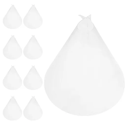 10Pcs Sturdy Plastic Plant Protectors for Outdoor Frost and Weather Cover