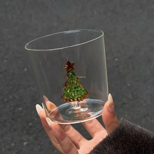 3D cartoon glass cups, high borosilicate glass, novelty drinkware, cold beverage glasses, cute glass tumblers, Australian home decor, gift ideas for juice lovers - Clear - Size pattern6