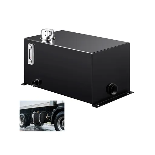 Hydraulic Fluid Reservoir Tank 10 Gallon Hydraulic Oil Reservoir Hydraulic Steel Tank Reservoir, Hydraulic Oil Tank Reservoir, Hydraulic Reservoir with a Temp Gauge