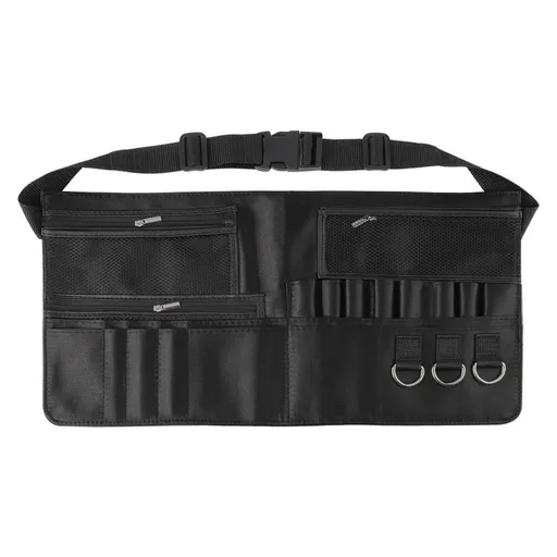 Professional Makeup Apron - Makeup Artist Brush belt , Brush Pouch Holder Multi Pockets with Belt Strap Bag (Brushes Not Included)