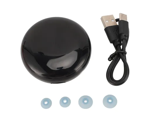 Language Translator Earbuds Two Way Translation Earphones Real Time Headset With 144 Languages Bluetooth Online For Traveling Business Learning Black