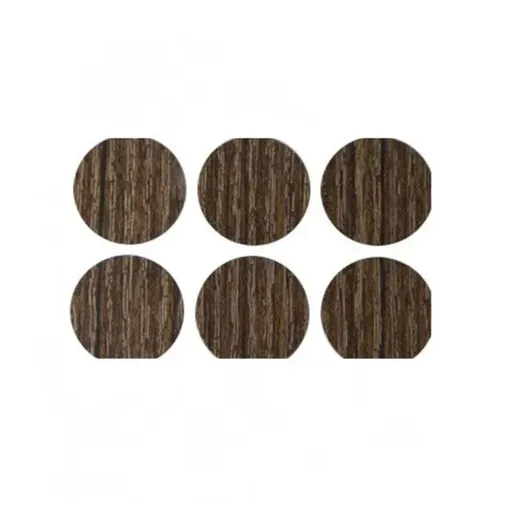 54 X Self Adhesive Decorative Screw Cover Caps Holes Cams Furniture Kitchen 20mm - PC 103