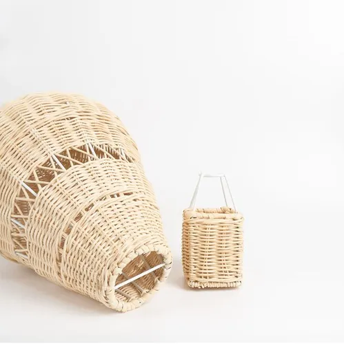 Rattan Hot Air Balloon Wall Decor Woven Wall Hanging Hot Air Balloon for Kids Room Art Photography Apartment Dorm Room Backdrop