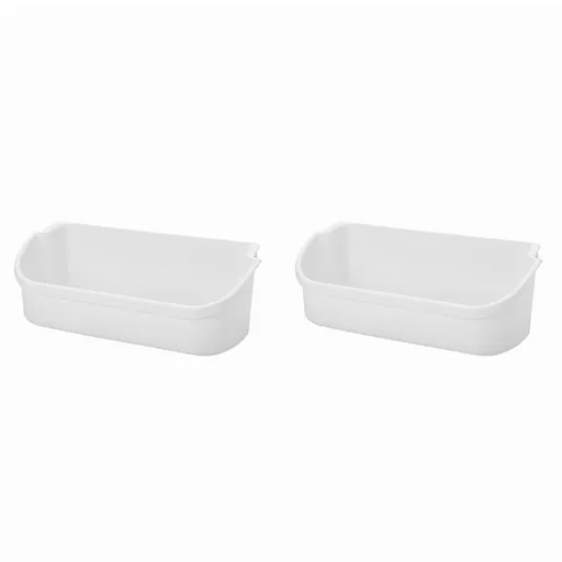 2X 240356401 Refrigerator Door Shelf Bin Compatible with FRS6HR5JW0, FFHS2622MBMA, FRS26RLECSR, Upper Door Bin