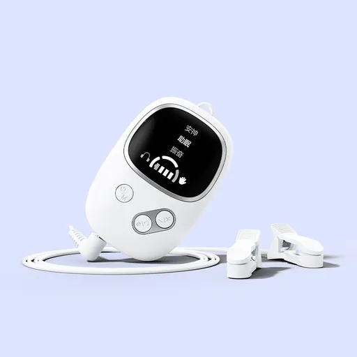 CES Sleep Aid Device Ear Clip & Hand Held Physical Therapy Insomnia Anxiety Relief Sleep Machine Drug Free