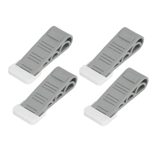 4PCS Stacked Door Stop Rubber Heavy Duty Door Bottom Stopper Door Wedge Stop for Home Office