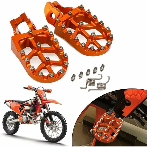 Repose-Pieds Cnc Mx Pour Moto 85 125 150 250 300 350 450 500 Sx Xc-W Sx-F Xc-F Exc-F Sx-F Sx-F Sx-F Sx-Factory Edtion
