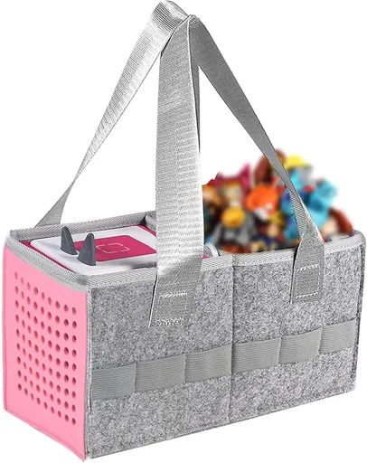 Carry Bag for Toniebox Audio Player Starter Set,Felt Organizer Case for Tonie Starter Set Storage Bag