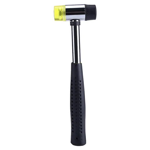 Steel Ring Mandrel Nylon Face Mallet Sizing Jewelry Making Forming Hammer Tools Rubber Hammer
