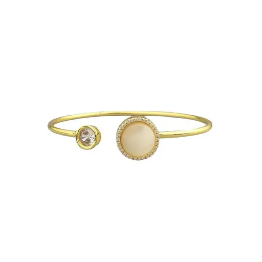 Cat Eye Bracelet Ring Set Fashion Jewellery Women Adjustable Accessories - Bracelet