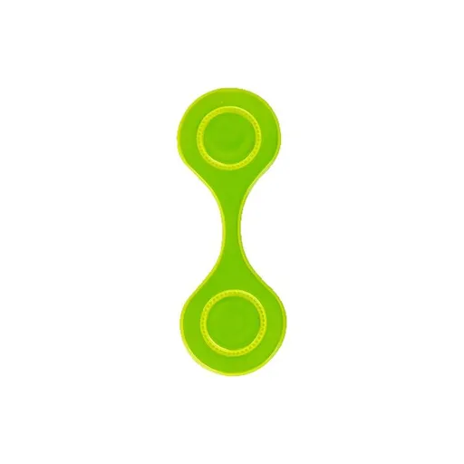 Magnetic Reflective Safety Clip, Double Sided Night Running Visibility Marker for Jogging Cycling Walking-Green