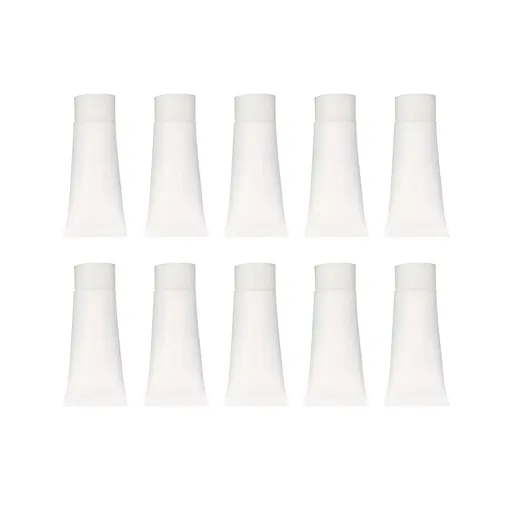 10x Soft Cosmetic Tubes for Face Wash Hand Cream Lotion Packaging Containers - 20ml