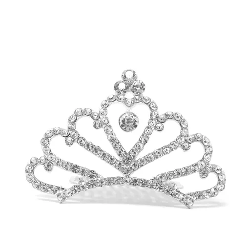 Comb, Flower Girls Crystal Rhinestone Crown Hair Comb Hair Accessories Durable and comfortable to wear